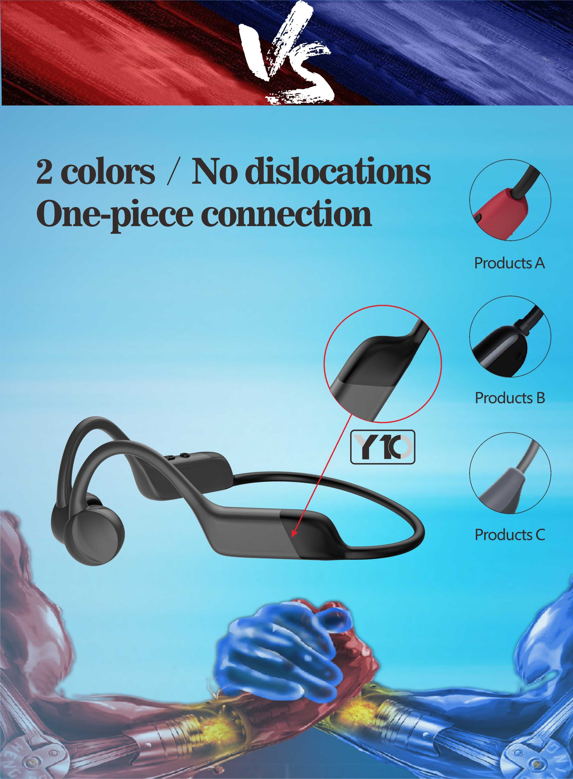 Y10 Wireless earphones With 32G - Image 2