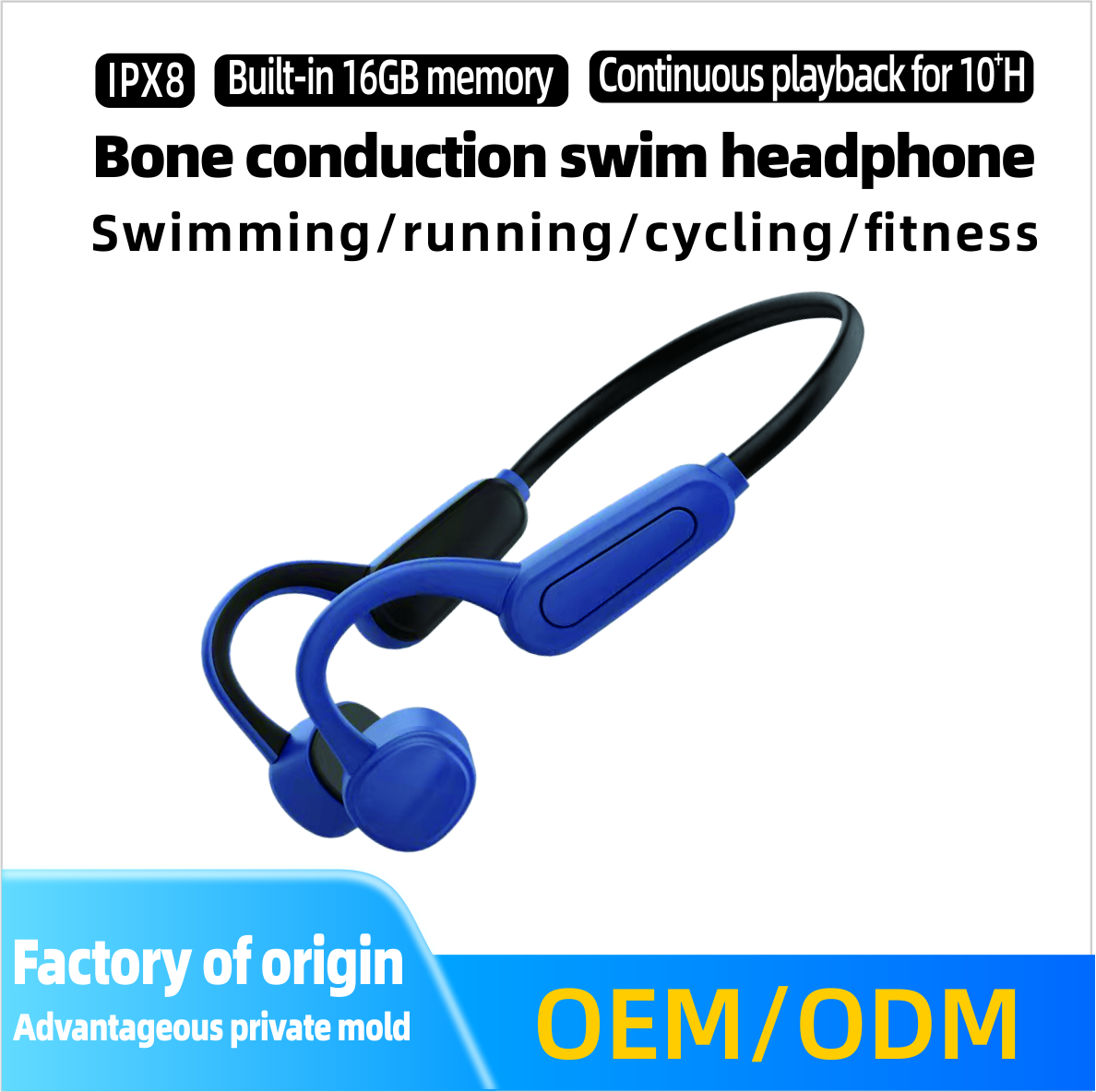 K8 Bone Conduction Headphone ODM