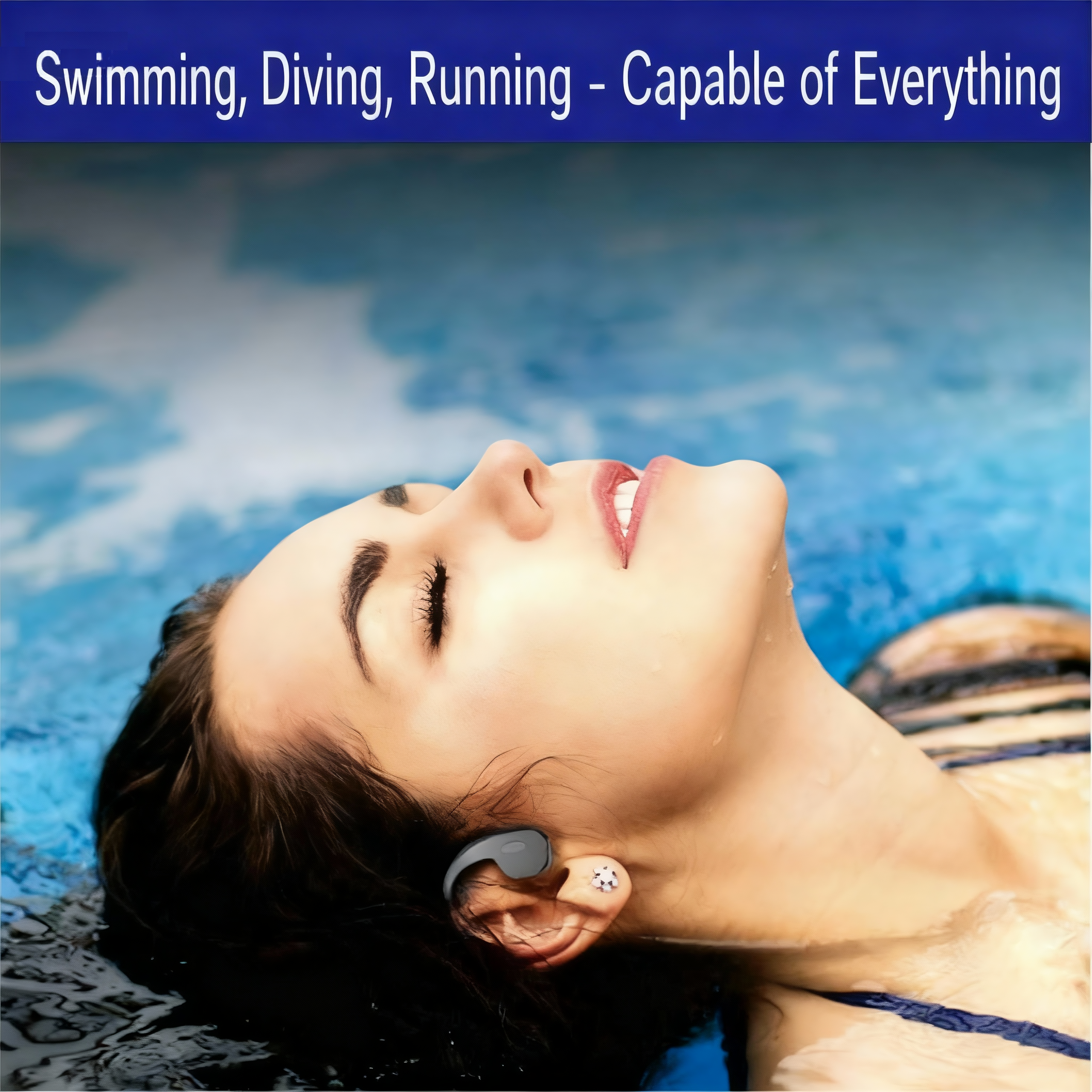 Y8 IPX8 Waterproof Bone Conduction Earphones - Image 6