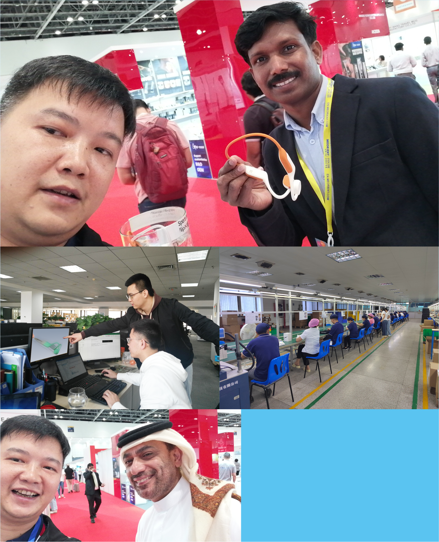 oem headphones supplier client visit exhibition.jpg