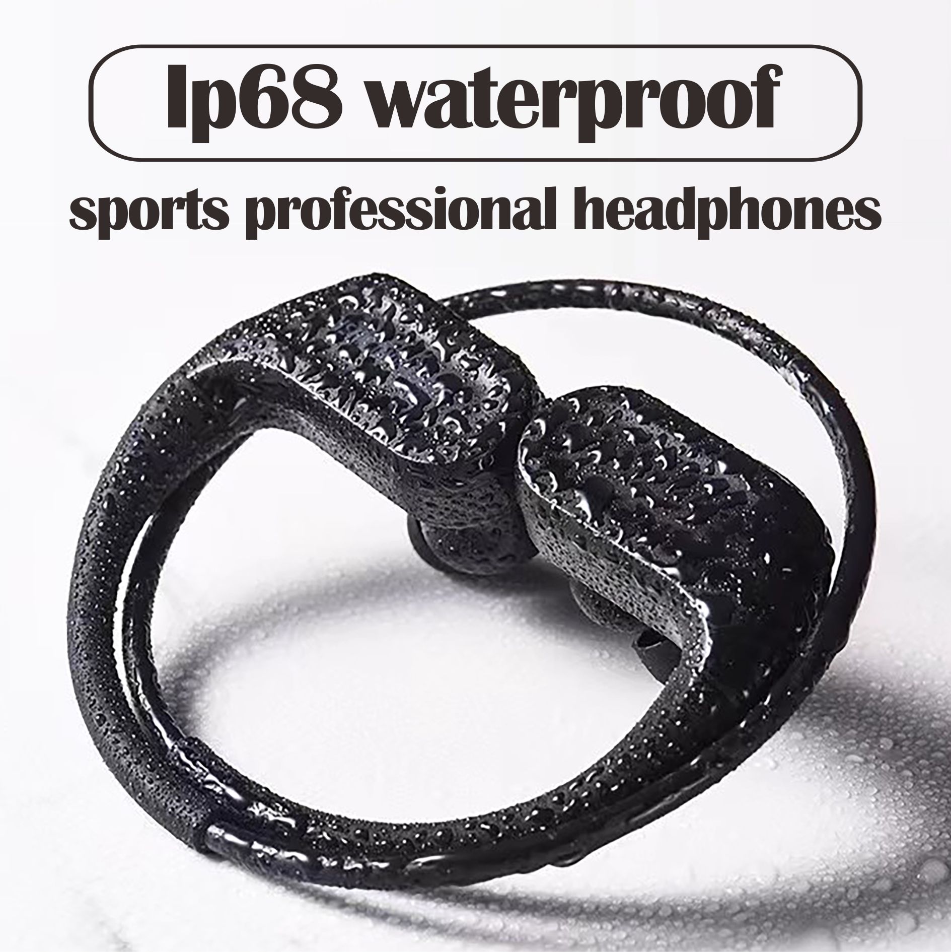 Underwater performance test of IPX8 swimming headphones