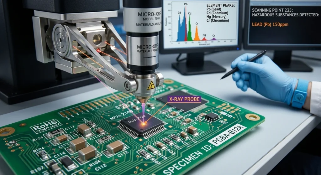 component material analysis testing equipment for hazardous substances