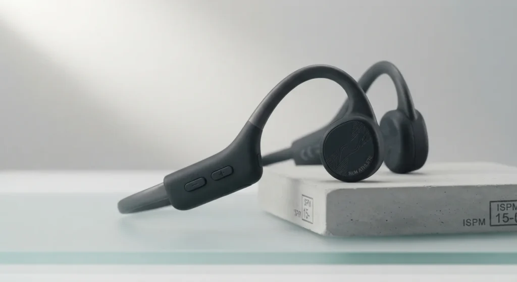 Outdoor running headphones / sports audio device / wholesale electronics display