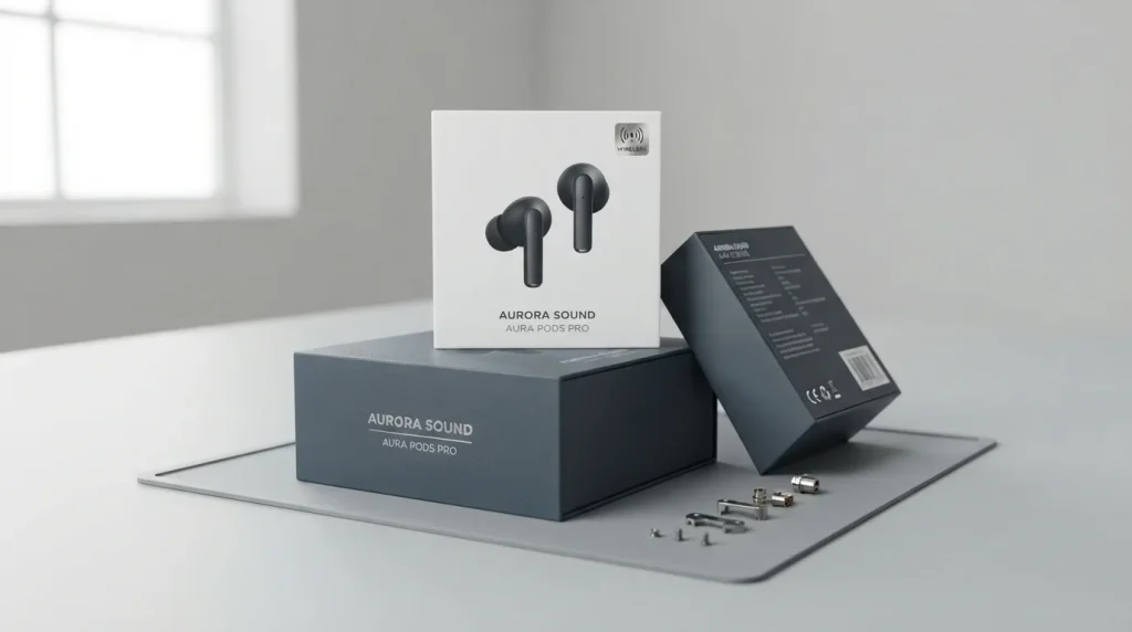 Wholesale audio packaging / custom retail boxes / consumer electronics display