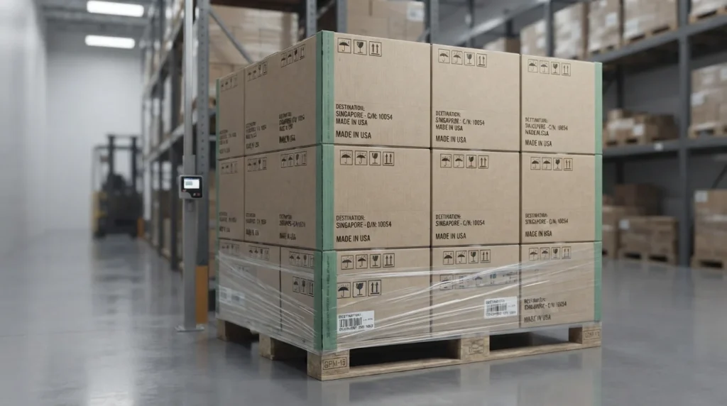 Secure shipping cartons / durable logistics packaging / wholesale distribution display