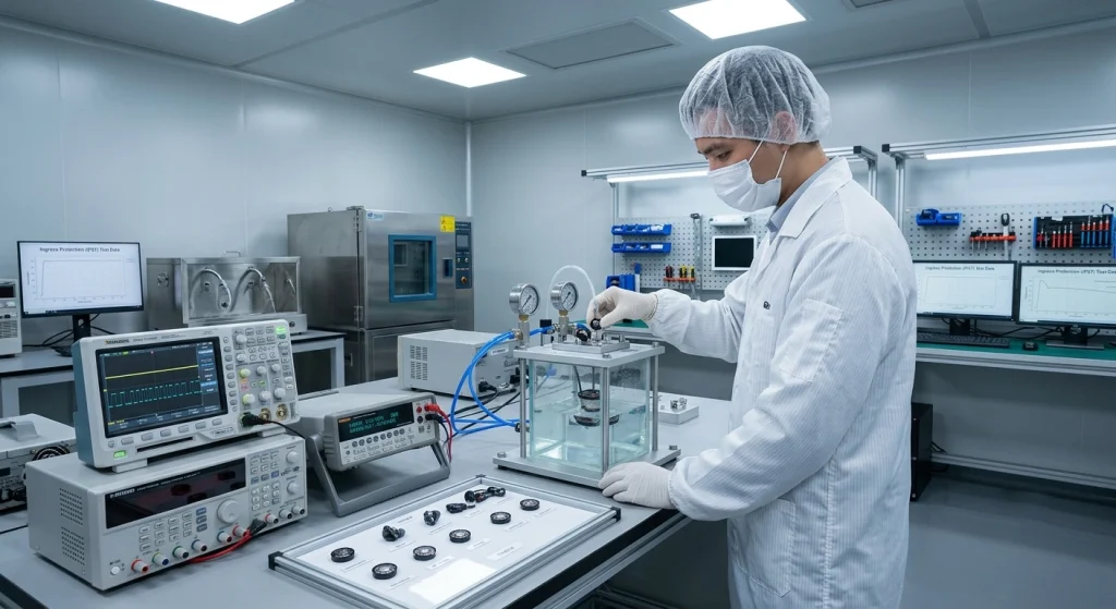 Electronics testing equipment / moisture resistant check / quality assurance process