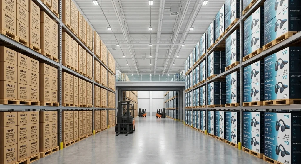 Secure export packaging solutions for international device distribution and supply chain delivery.