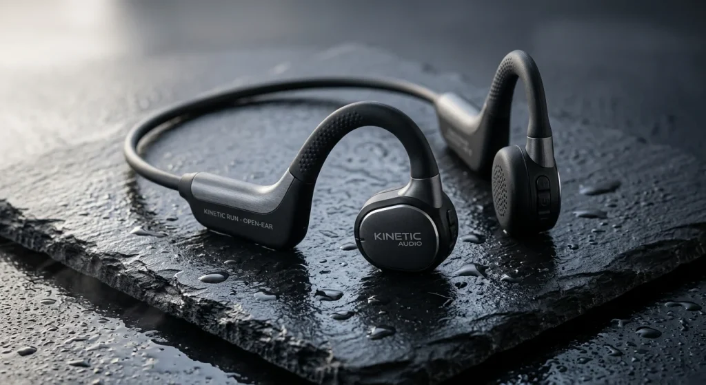 Professional open-ear headset engineered for a global sports headphones wholesale supplier.